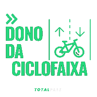 Fitness Bike Sticker by TotalPass Oficial