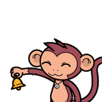 Happy Ring Ring Sticker by Ren Kai