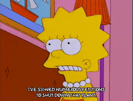angry lisa simpson GIF