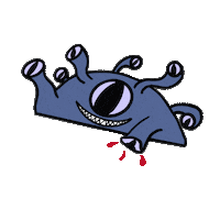 Dungeons And Dragons Eyes Sticker