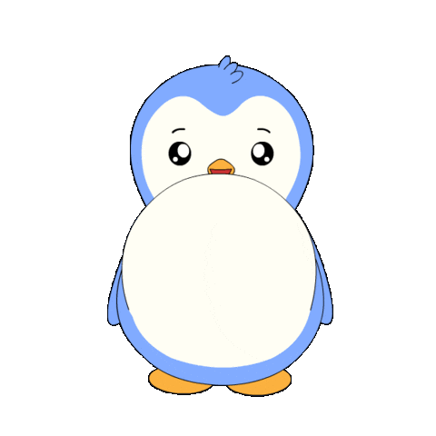 Big Belly Dancing Sticker by Pudgy Penguins