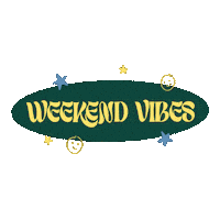 Weekend Sticker by Sophie Rose Brampton