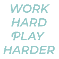 Work Hard Sticker by pictarine