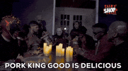 TalkNShop wwe wrestling delicious aew GIF