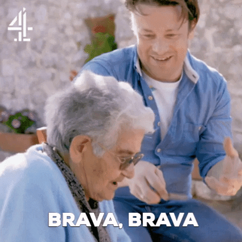 happy italy GIF by Jamie Oliver