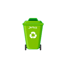 jerbracomercial limpeza sustentabilidade container reciclar Sticker