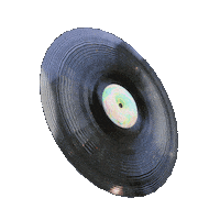 Vinyl Record Sticker by somedarappa