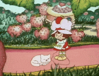 Happy Cat GIF by Strawberry Shortcake