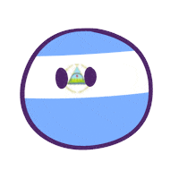 Country Nicaragua Sticker