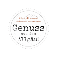 allgaeubrennerei cheers genuss allgäu zum wohl Sticker
