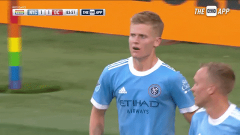 Excited Major League Soccer GIF by NYCFC