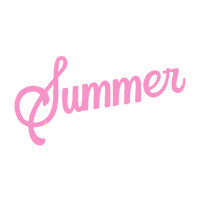 WonderTrazo love happy summer pink Sticker