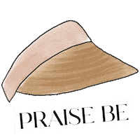 Straw Hat Summer Sticker by Sivan Ayla