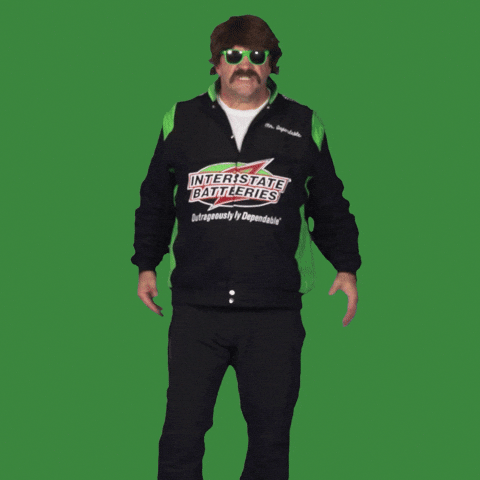 interstatebatteries giphyupload excited hi hey GIF