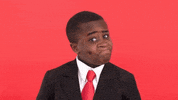 Video gif. Kid President looks at us with wide eyes and a concerned expression on his face as he shakes his head.