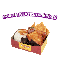 Hati Sambal Sticker by Nasi Kulit Malam Minggu