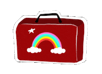 Rainbow Viajar Sticker