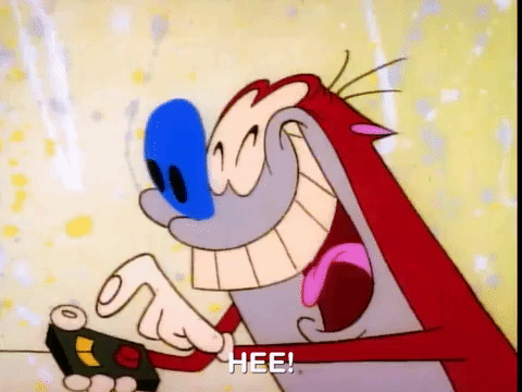 Ren And Stimpy Nicksplat GIF by NickRewind