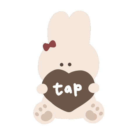 Rabbit Tap Sticker