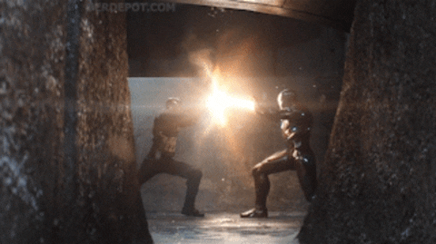 nerdepot marvel captain america iron man mcu GIF