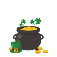 St Patricks Day Snacks Sticker by Buddy Fruits