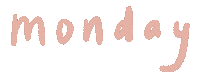 Days Of The Week Monday Sticker