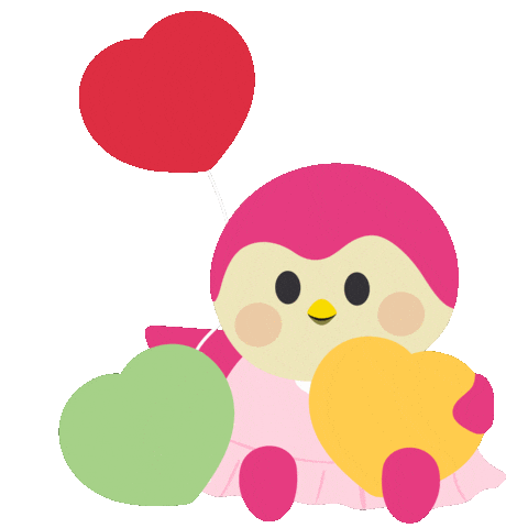 Love You Hearts Sticker by Finch Care