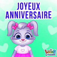 Happy Birthday GIF by Lucas and Friends by RV AppStudios
