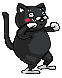 Happy Fat Cat Sticker by streetvoicetw