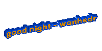 Good Night - Wanhedr Sticker