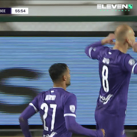 Happy Football GIF by ElevenSportsBE