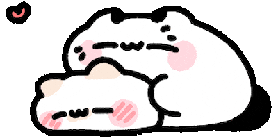 Cat Love Sticker by MYAOWL