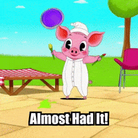Fun Frisbee GIF by The Pigasso