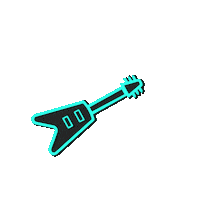 Guitar Sticker by Wegow