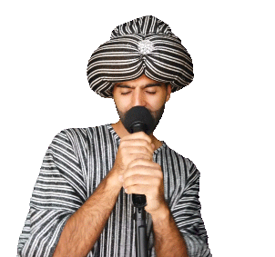 Star Singing Sticker by The Sultan