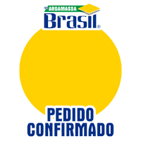 argamassa-brasil argamassa brasil argamassabrasil pedido confirmado pedidoconfirmado Sticker
