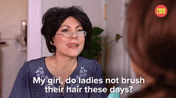 Hair Judging GIF by BuzzFeed