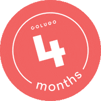 4 Months Baby Sticker by Colugo
