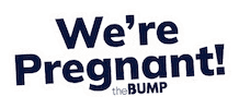 Im Pregnant Its A Boy Sticker by The Bump