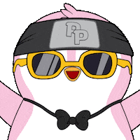 Happy Celebration Sticker by Pudgy Penguins