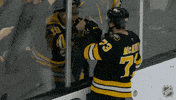Happy Boston Bruins GIF by NHL
