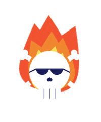 Fire Style Sticker