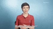 Sophia Lillis So Much Fun GIF by BuzzFeed