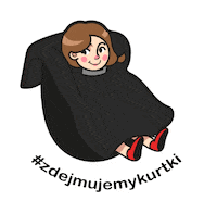 ponko_pl poncho rwf ponko zdejmujemykurtki Sticker