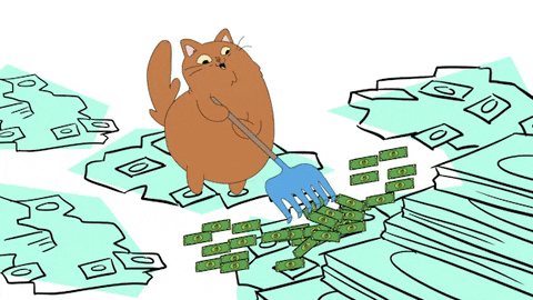 Money Dancing GIF by Animation Domination High-Def