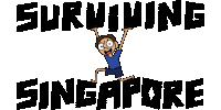 survivingsingapore game fun strong bounce Sticker