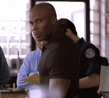 Suspicious Dexter Morgan GIF