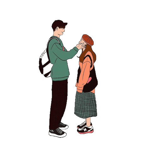 In Love Couple Sticker