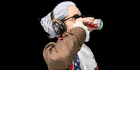 Here You Go Dr Pepper Sticker