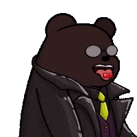 Red Pill Nft Sticker by SuperRareBears